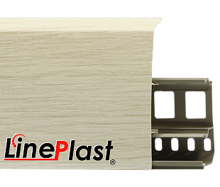 Плинтус LinePlast 85  Туя светлая LS013 в mir-pola.by
